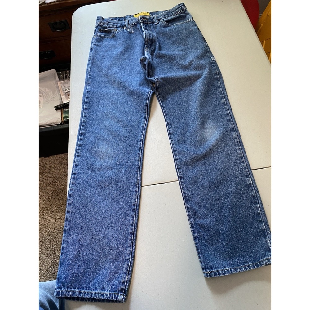 EXCELLENT Real Ranch 32x32 100% Cotton Denim Jeans. Good Comfortable Jeans.